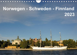 Norwegen – Schweden – Finnland (Wandkalender 2023 DIN A4 quer) von Haardiek,  Clemens