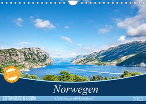 Norwegen – Unterwegs am Lysefjord (Wandkalender 2022 DIN A4 quer) von Edel-One