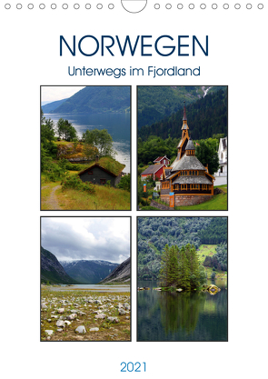 Norwegen – Unterwegs im Fjordland (Wandkalender 2021 DIN A4 hoch) von Seidl,  Helene