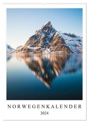 Norwegenkalender (Wandkalender 2024 DIN A2 hoch), CALVENDO Monatskalender von Worm,  Sebastian