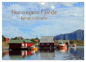 Norwegens Fjorde, Berge und mehr (Wandkalender 2024 DIN A4 quer), CALVENDO Monatskalender von Albicker,  Gerhard