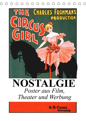 NOSTALGIE Poster aus Film, Theater und Werbung (Tischkalender 2022 DIN A5 hoch) von Stanzer,  Elisabeth