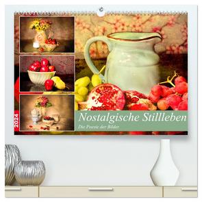 Nostalgische Stillleben. Die Poesie der Bilder (hochwertiger Premium Wandkalender 2024 DIN A2 quer), Kunstdruck in Hochglanz von Hurley,  Rose