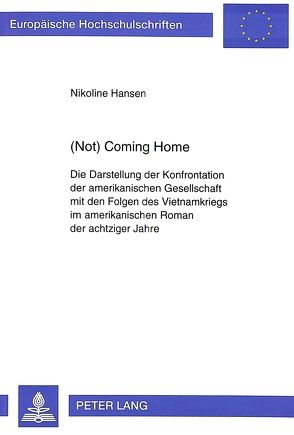 (Not) Coming Home von Hansen,  Nikoline