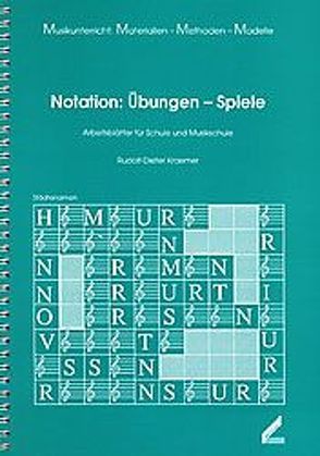 Notation: Übungen – Spiele von Kraemer,  Rudolf D