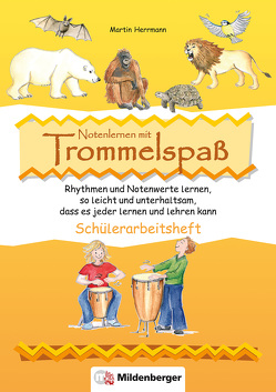 Notenlernen mit Trommelspaß – Arbeitsheft von Herrmann,  Martin, Lottermoser,  Elisabeth