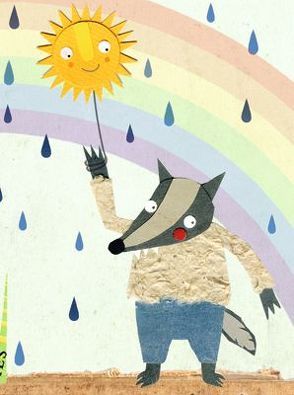Notizbuch Wolf von Monat,  Sandra