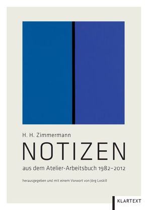 Notizen von Loskill,  Jörg, Zimmermann,  H.H.