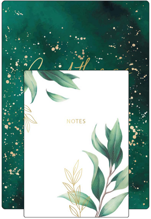 Notizheft-Set Botanical, vegan von Korsch Verlag