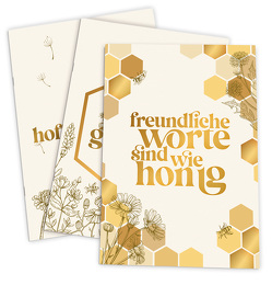 Notizhefte 3er-Set „Honig“