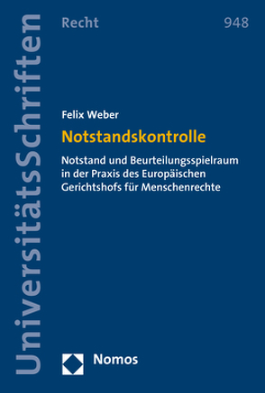 Notstandskontrolle von Weber,  Felix