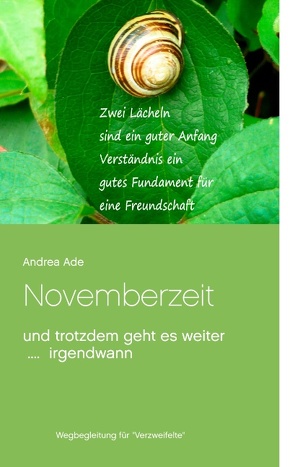 Novemberzeit von Ade,  Andrea