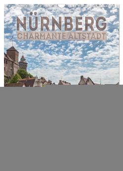 NÜRNBERG Charmante Altstadt (Wandkalender 2024 DIN A3 hoch), CALVENDO Monatskalender von Viola,  Melanie