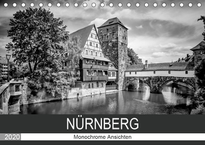 NÜRNBERG Monochrome Ansichten (Tischkalender 2020 DIN A5 quer) von Viola,  Melanie