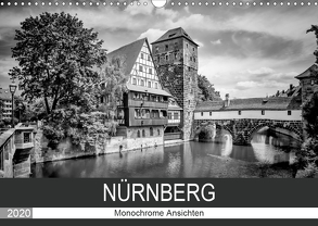 NÜRNBERG Monochrome Ansichten (Wandkalender 2020 DIN A3 quer) von Viola,  Melanie