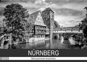 NÜRNBERG Monochrome Ansichten (Wandkalender 2023 DIN A2 quer) von Viola,  Melanie