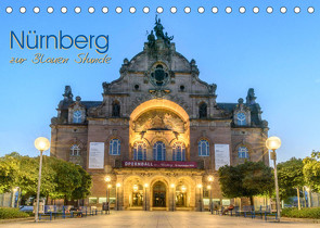 Nürnberg zur Blauen Stunde (Tischkalender 2023 DIN A5 quer) von Nürnberg,  Fiorelino