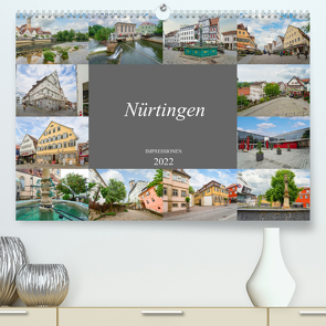 Nürtingen Impressionen (Premium, hochwertiger DIN A2 Wandkalender 2022, Kunstdruck in Hochglanz) von Meutzner,  Dirk