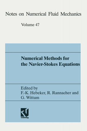 Numerical methods for the Navier-Stokes equations von Hebeker,  Friedrich-Karl