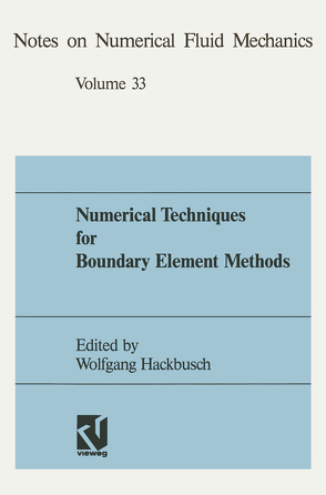 Numerical Techniques for Boundary Element Methods von Hackbusch,  Wolfgang