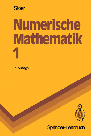 Numerische Mathematik 1 von Stoer,  Josef