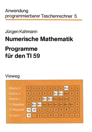 Numerische Mathematik von Kahmann,  Jürgen