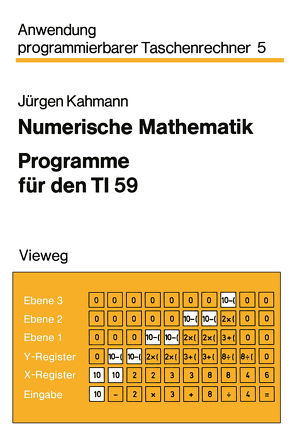 Numerische Mathematik von Kahmann,  Jürgen