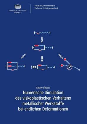 Numerische Simulation des viskoplastischen Verhaltens metallischer Werkstoffe bei endlichen Deformationen von Shutov,  Alexey