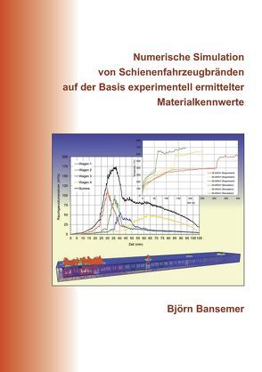 Numerische Simulation von Schienenfahrzeugbränden auf der Basis experimentell ermittelter Materialkennwerte von Bansemer,  Björn