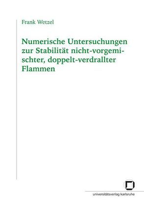 Numerische Untersuchungen zur Stabilität nicht-vorgemischter, doppelt-verdrallter Flammen von Wetzel,  Frank