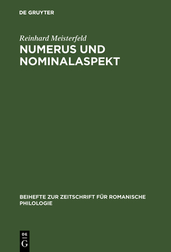 Numerus und Nominalaspekt von Meisterfeld,  Reinhard