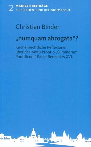 „numquam abrogata“? von Binder,  Christian