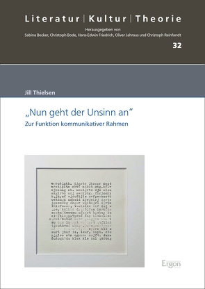 „Nun geht der Unsinn an“ von Thielsen,  Jill