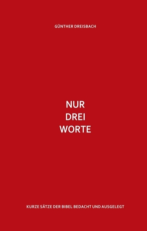 Nur drei Worte von Dreisbach,  Günther