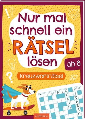 Nur mal schnell ein Rätsel lösen – Kreuzworträtsel von Gerber,  Jutta, Kiefer,  Philip