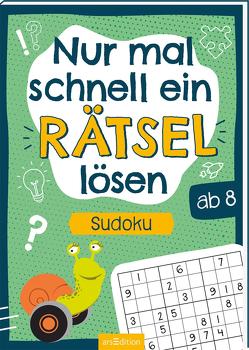 Nur mal schnell ein Rätsel lösen – Sudoku von Gerber,  Jutta, Kiefer,  Philip