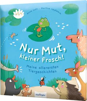 Nur Mut, kleiner Frosch! von Leykamm,  Martina, Lott,  Anna