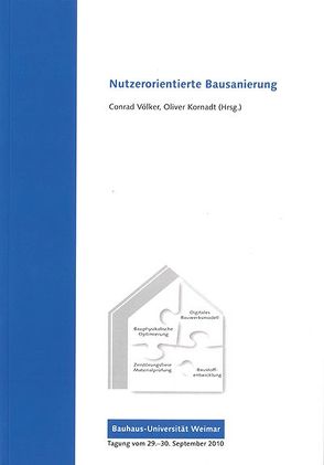 Nutzerorientierte Bausanierung von Kornadt,  Oliver, Völker,  Conrad