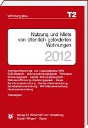 Nutzung und Miete von öffentlich geförderten Wohnungen T 2