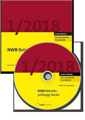 NWB Betriebsprüfungs-Kartei DVD von Boochs,  Wolfgang, Buse,  Johannes W., Duda,  Bernadette, Klimmek,  Peter, Oberfinanzdirektion Düsseldorf, Olles,  Uwe