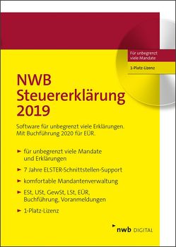 NWB Steuererklärung 2019 – 1-Platz-Version