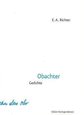 Obachter von Richter,  E A