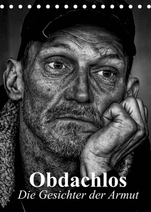 Obdachlos. Die Gesichter der Armut (Tischkalender 2022 DIN A5 hoch) von Stanzer,  Elisabeth