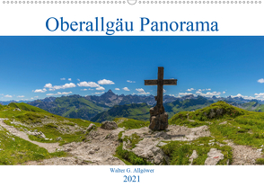 Oberallgäu Panorama (Wandkalender 2021 DIN A2 quer) von G. Allgöwer,  Walter