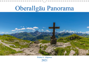 Oberallgäu Panorama (Wandkalender 2021 DIN A3 quer) von G. Allgöwer,  Walter