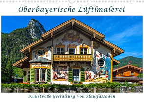 Oberbayerische Lüftlmalerei (Wandkalender 2023 DIN A3 quer) von Zillich,  Bernd