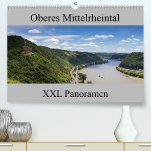 Oberes Mittelrheintal – XXL Panoramen (Premium, hochwertiger DIN A2 Wandkalender 2023, Kunstdruck in Hochglanz) von Schonnop,  Juergen