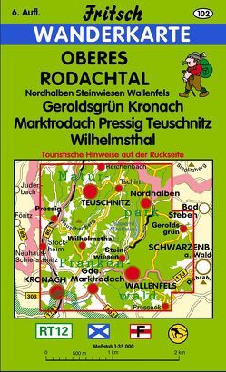 Oberes Rodachtal von Fritsch Landkartenverlag