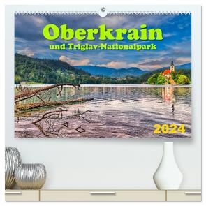 Oberkrain und Triglav-Nationalpark (hochwertiger Premium Wandkalender 2024 DIN A2 quer), Kunstdruck in Hochglanz von Braun,  Werner