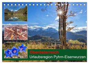 Oberösterreich Urlaubsregion Pyhrn-Eisenwurzen (Tischkalender 2024 DIN A5 quer), CALVENDO Monatskalender von Johann,  Schörkhuber